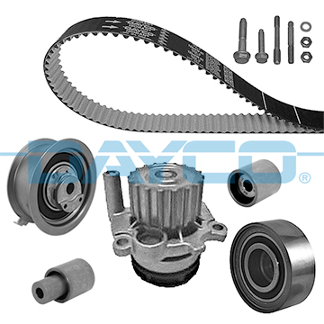 Set pompa apa + curea dintata VW GOLF IV (1J1) 1.9 TDI  diesel 90 cai DAYCO KTBWP3600