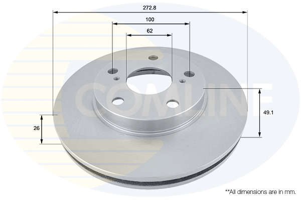 Disc frana COMLINE ADC01139V