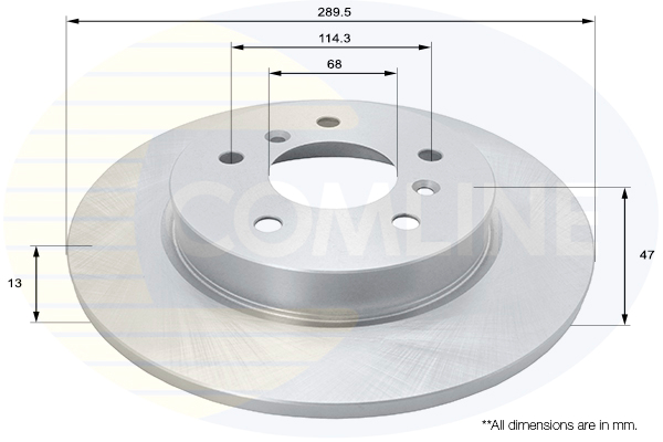 Disc frana COMLINE ADC0294
