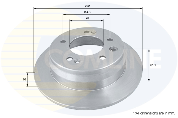 Disc frana COMLINE ADC1090