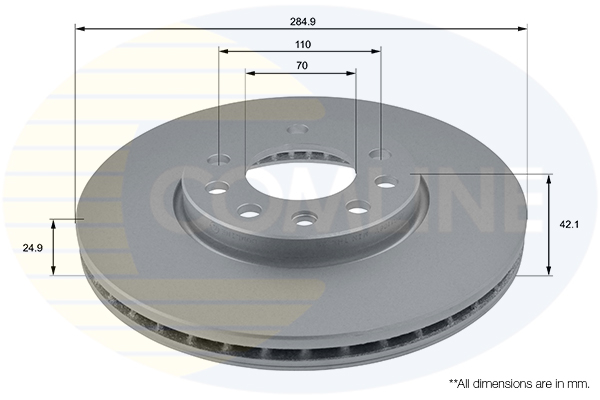 Disc frana COMLINE ADC1108V