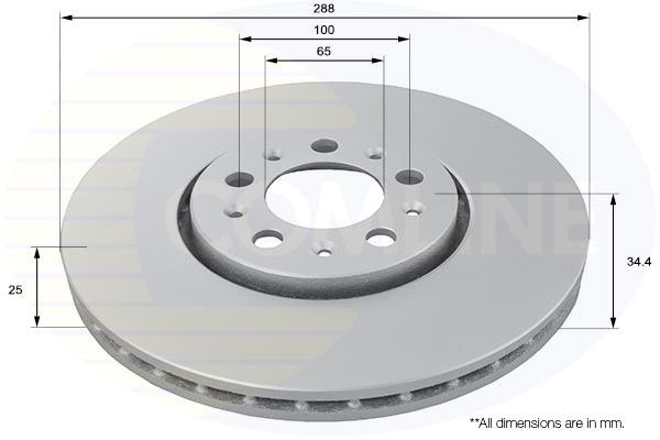 Disc frana COMLINE ADC1420V