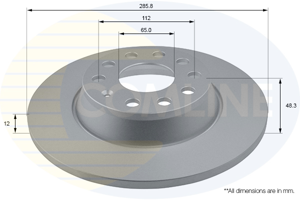 Disc frana COMLINE ADC1467