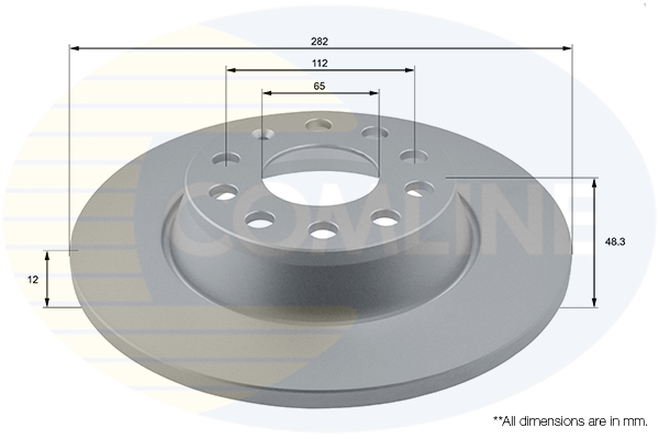 Disc frana COMLINE ADC1499