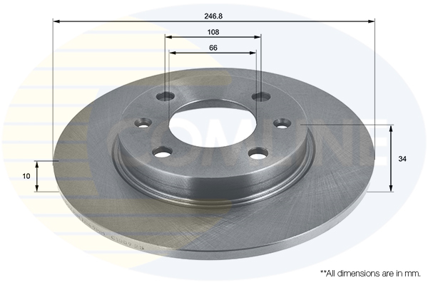 Disc frana COMLINE ADC1502
