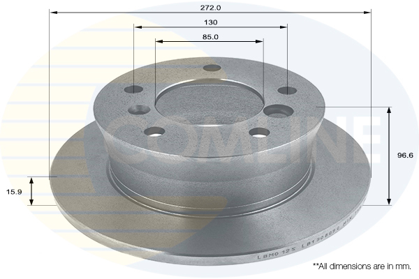 Disc frana COMLINE ADC1609