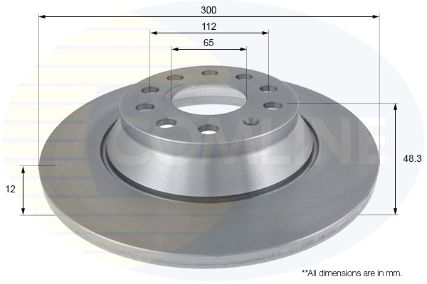 Disc frana COMLINE ADC2613