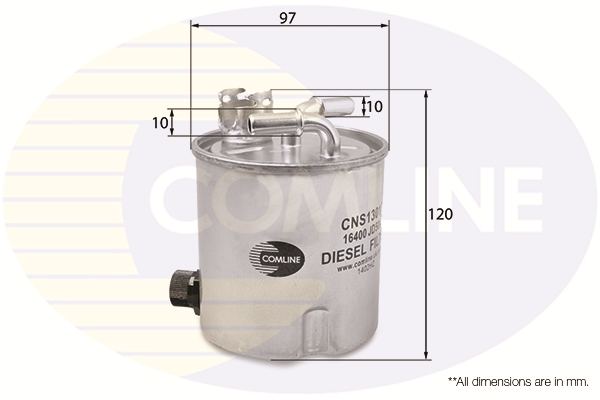 Filtru combustibil COMLINE CNS13017
