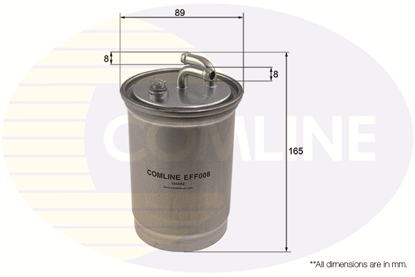 Filtru combustibil COMLINE EFF008