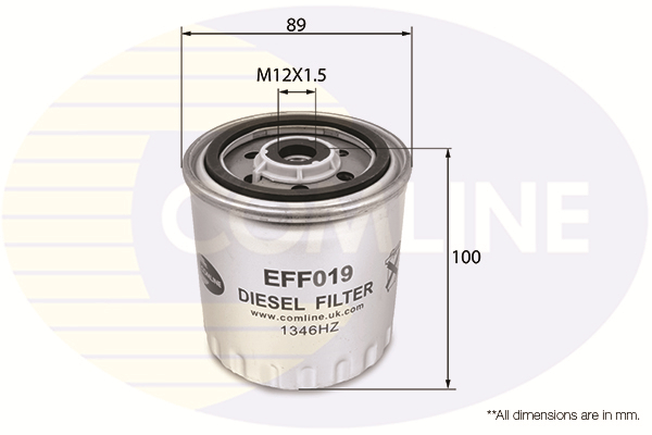 Filtru combustibil COMLINE EFF019