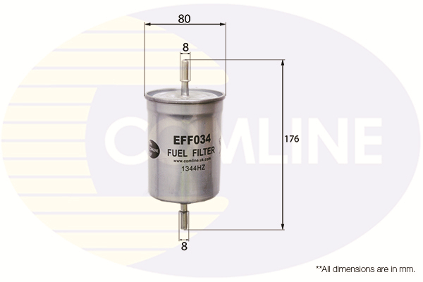 Filtru combustibil COMLINE EFF034
