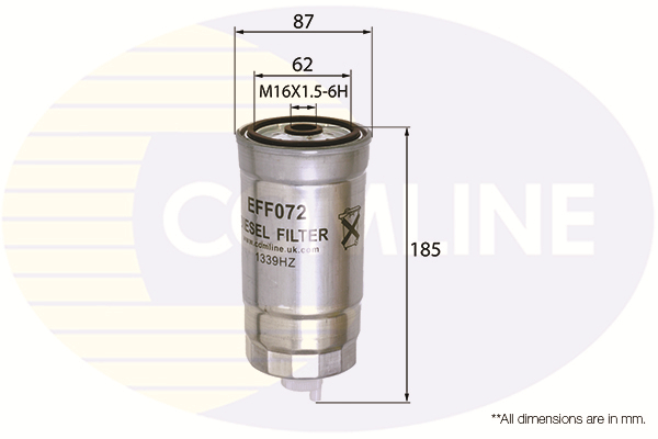 Filtru combustibil COMLINE EFF072