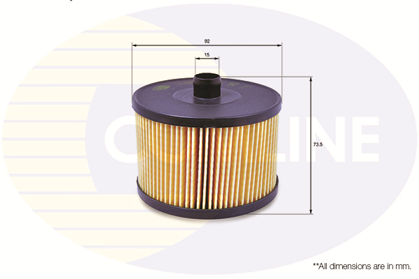 Filtru combustibil PEUGEOT 407 (6D_) 2.0 HDi (6DRHRH)  diesel 140 cai COMLINE EFF132