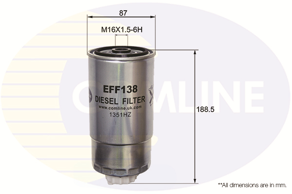 Filtru combustibil COMLINE EFF138