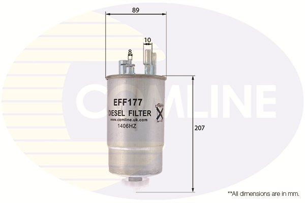 Filtru combustibil COMLINE EFF177