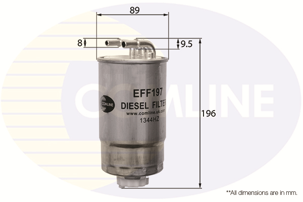 Filtru combustibil COMLINE EFF197