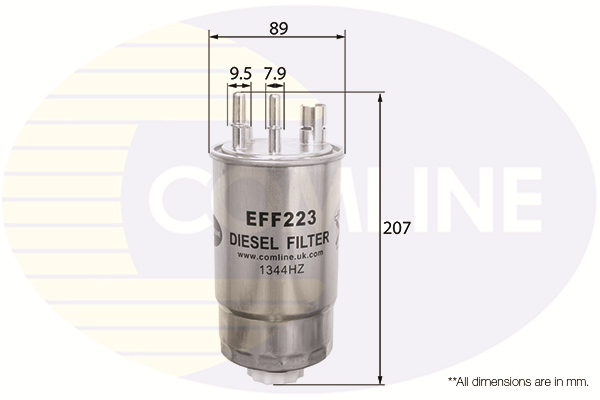 Filtru combustibil COMLINE EFF223