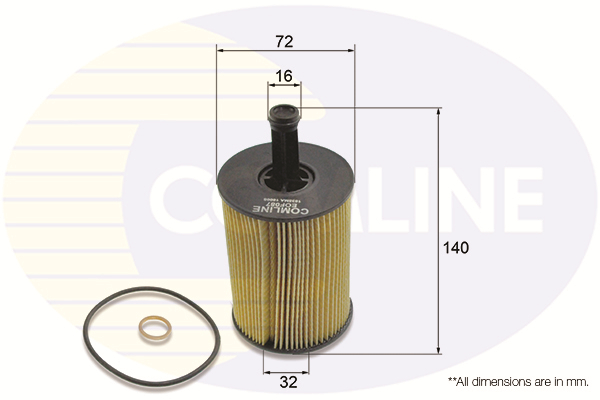 Filtru ulei VW GOLF V (1K1) 1.9 TDI  diesel 105 cai COMLINE EOF087