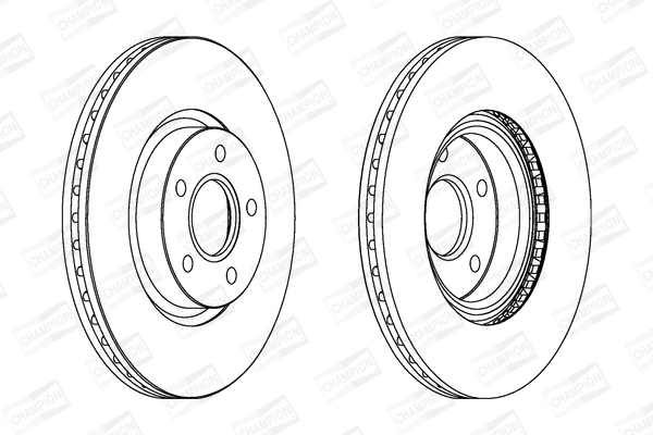 Disc frana CHAMPION 562363CH