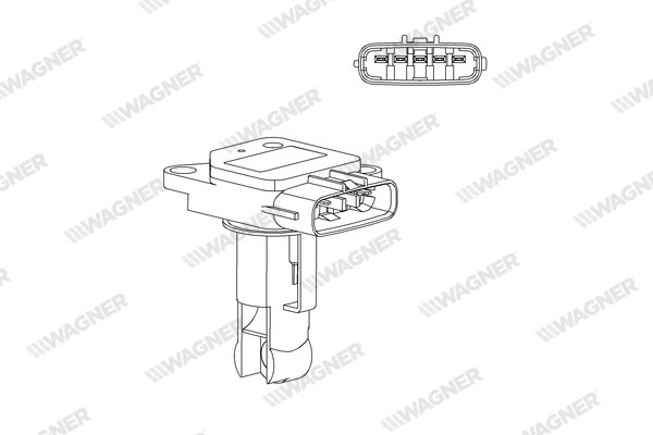 Senzor debit aer WAGNER AFS00011