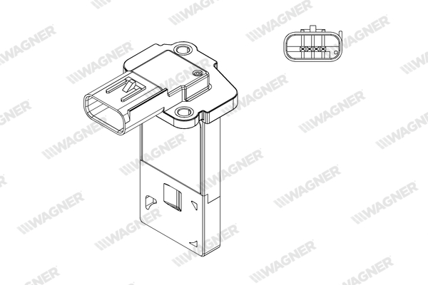 Senzor debit aer WAGNER AFS00015