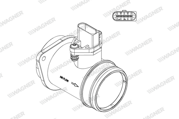 Senzor debit aer WAGNER AFS00024