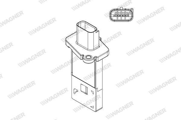 Senzor debit aer WAGNER AFS00034
