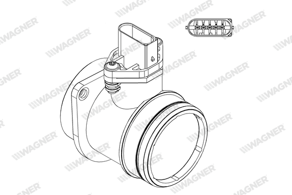 Senzor debit aer WAGNER AFS00044