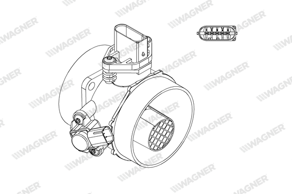 Senzor debit aer WAGNER AFS00046