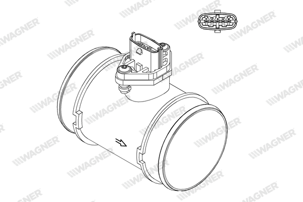 Senzor debit aer WAGNER AFS00147