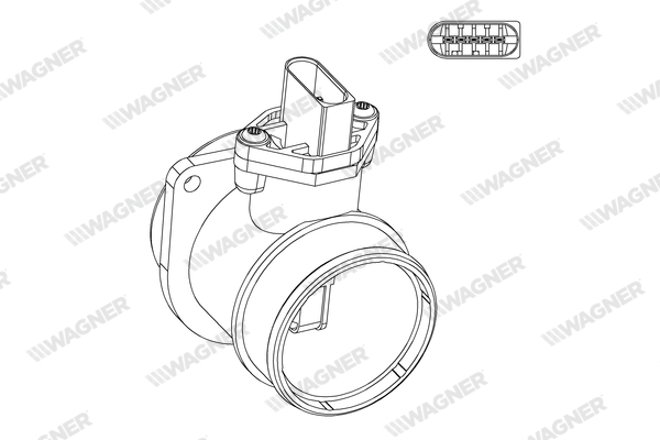 Senzor debit aer WAGNER AFS00180