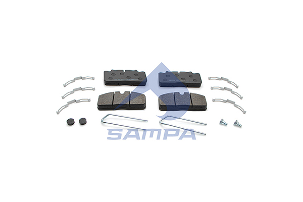 Placute frana SAMPA 096.606