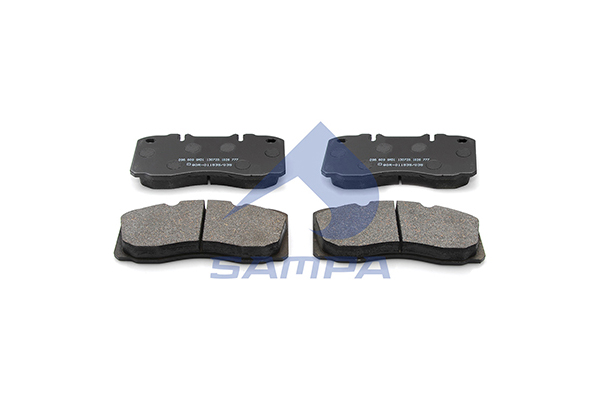 Placute frana SAMPA 096.609
