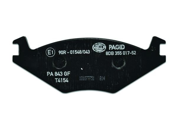 Placute frana HELLA PAGID 8DB355017-521