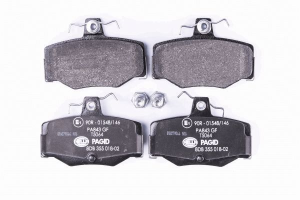 Placute frana HELLA PAGID 8DB355018-021