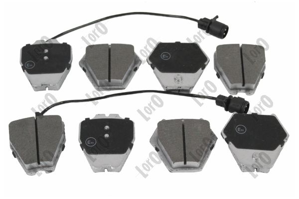 Placute frana ABAKUS 231-01-245