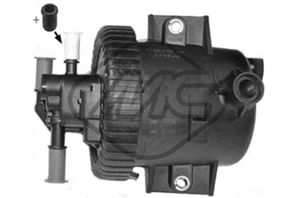 Filtru combustibil METALCAUCHO 03836