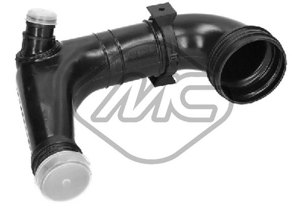 Furtun aer supraalimentare FIAT GRANDE PUNTO (199_) 1.3 D Multijet  diesel 75 cai METALCAUCHO 03875