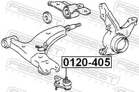 Pivot FEBEST 0120-405