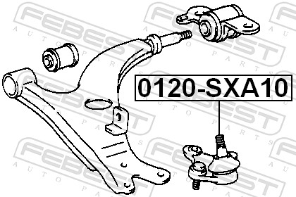 Pivot FEBEST 0120-SXA10
