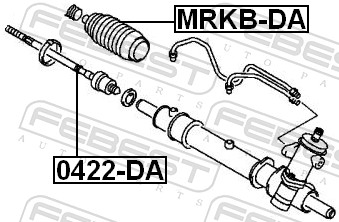 Bieleta directie FEBEST 0422-DA