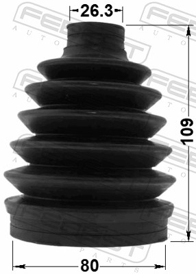 Ansamblu burduf articulatie planetara FEBEST 0517P-GHAT