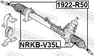 Bieleta directie FEBEST 1922-R50