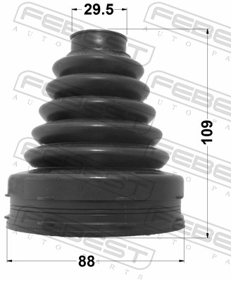 Ansamblu burduf articulatie planetara FEBEST 2115-TT9T