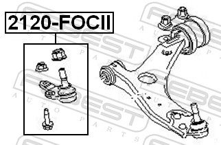Pivot FEBEST 2120-FOCII