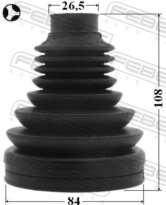 Ansamblu burduf articulatie planetara FEBEST 2315-TATT