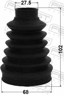 Ansamblu burduf articulatie planetara FEBEST 2315P-TMT