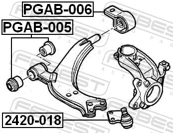 Pivot FEBEST 2420-018