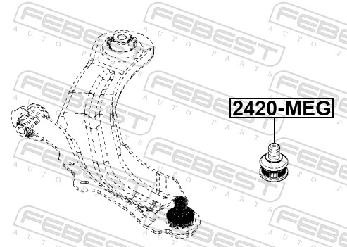 Pivot FEBEST 2420-MEG