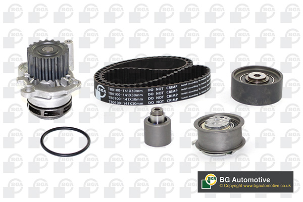 Set pompa apa + curea dintata BGA TB0130CPK
